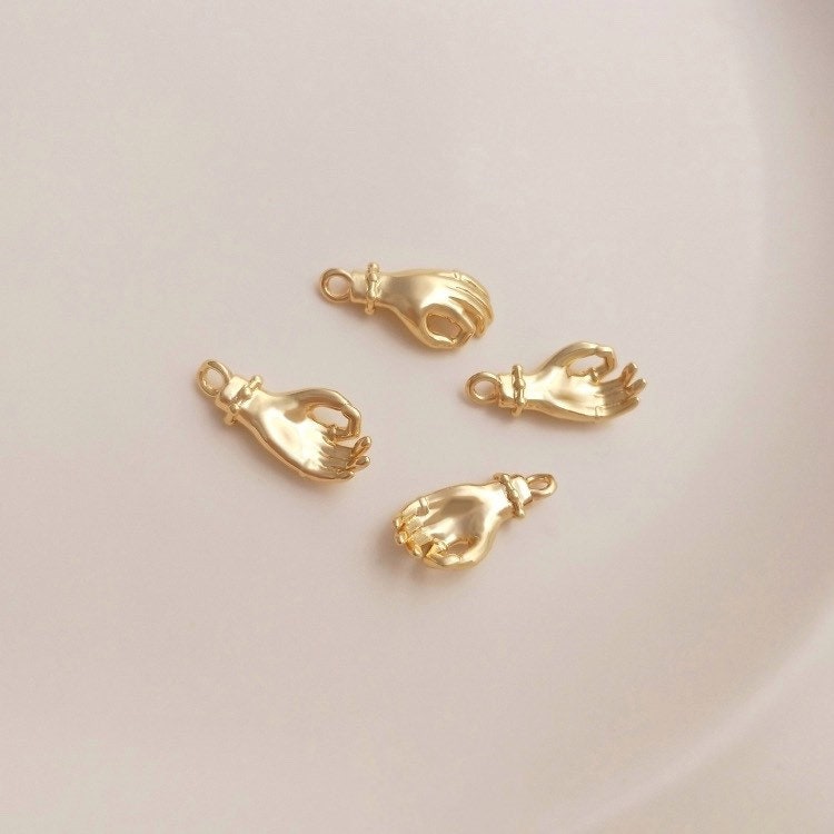 Gold Pinkie Promise Gesture Necklace Elegant Keepsake