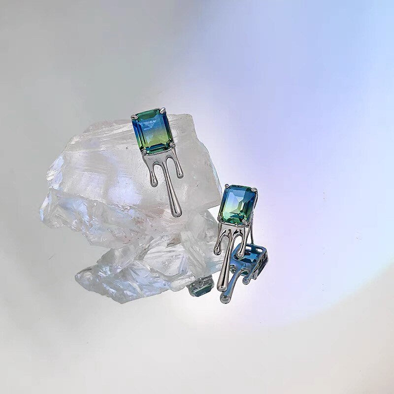 Molten Metal Earrings